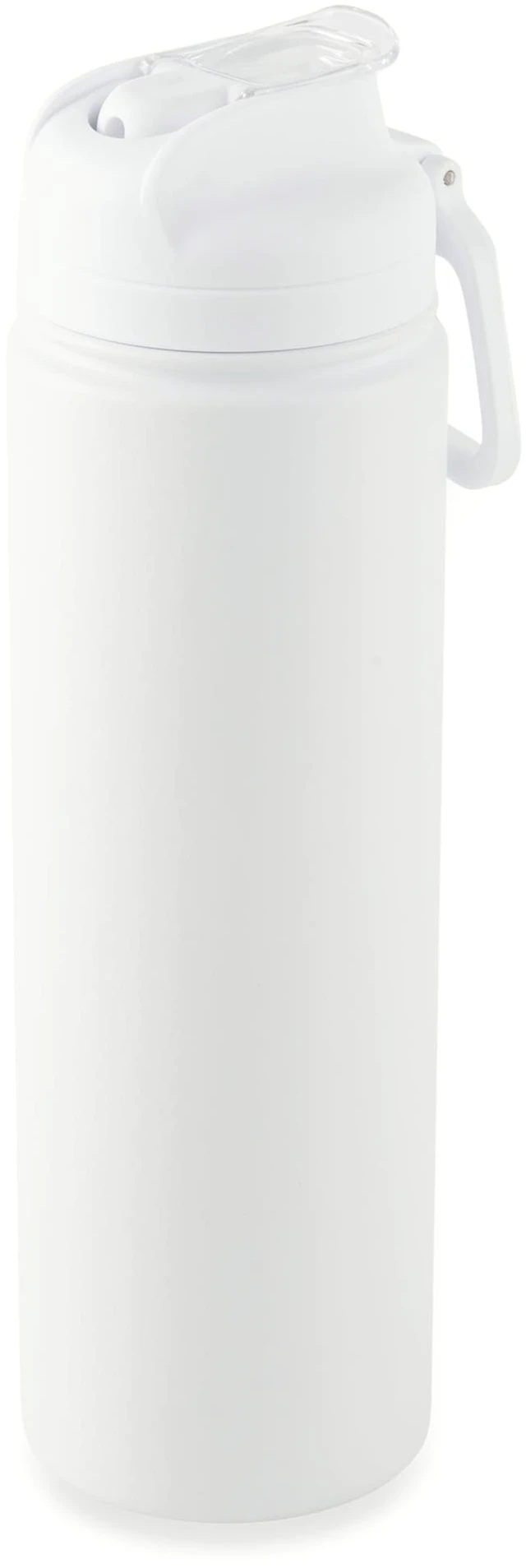 Main image of Mainstays 24oz Stainless Steel Sip Water Bottle, White