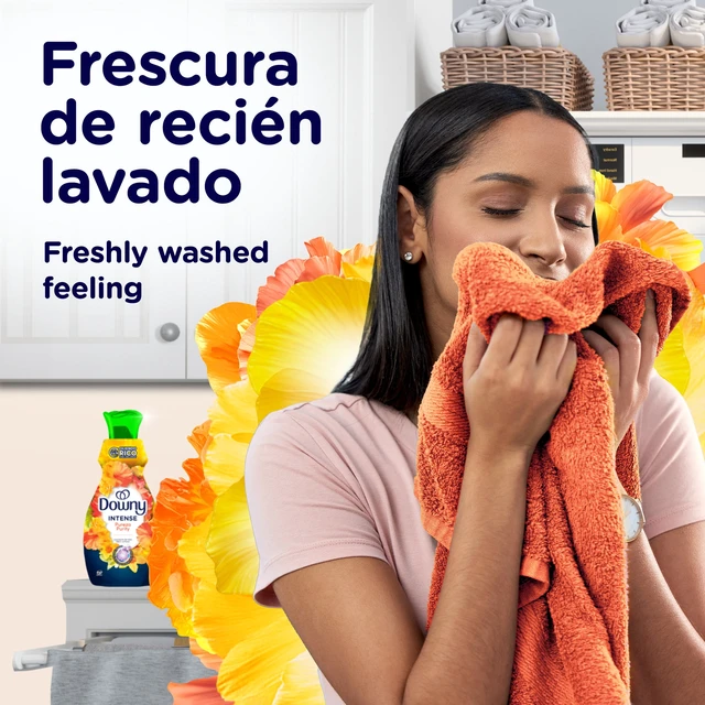 Alt view image 3 of 5 - Downy Intense Fabric Softener Liquid, 32fl oz, 44Loads, Purity Scent