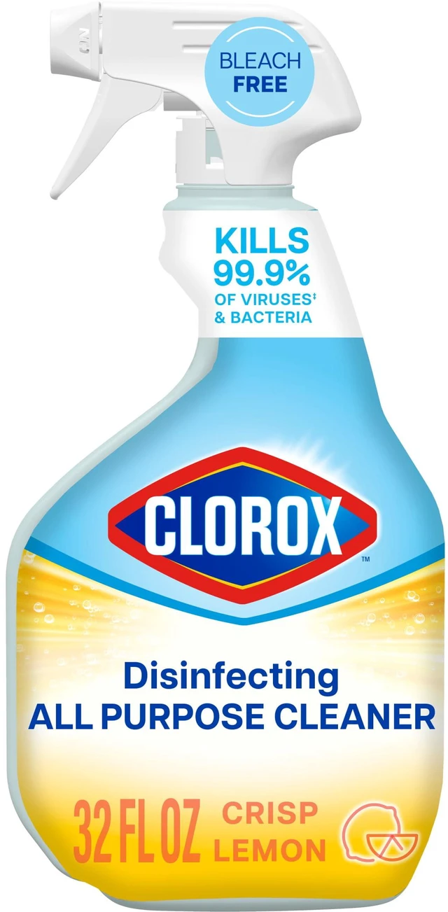 Main image of Clorox Disinfecting All Purpose Cleaner Spray, Crisp Lemon, 32 fl oz
