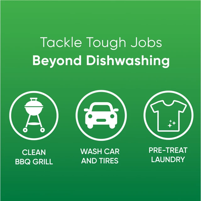 Alt view image 4 of 5 - Palmolive Ultra Strength Grease Cutting Liquid Dish Soap, 28 fl oz EZ-Pump EZ-Clean Bottle