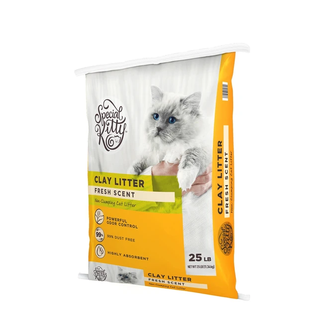 Alt view image 3 of 7 - Special Kitty Non-Clumping Clay Cat Litter, Fresh Scent, 25 lb, 1 Count
