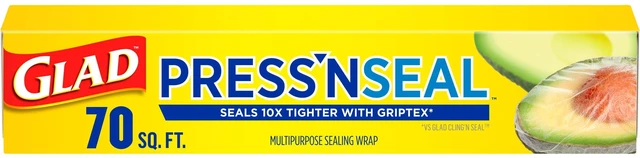 Main image of Glad Press'n Seal Plastic Food Wrap, 70Sq Ft