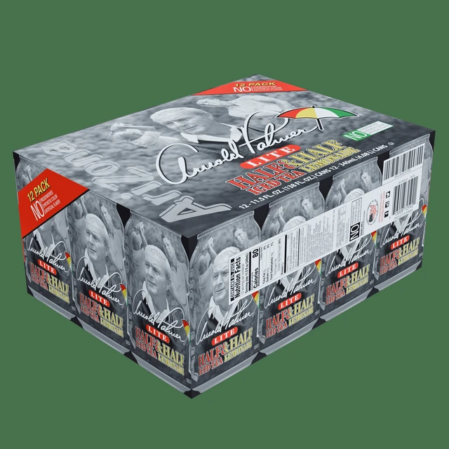 Alt view image 4 of 6 - AriZona Arnold Palmer Lite Half & Half Iced Tea Lemonade, 11.5 fl oz (Pack of 12)