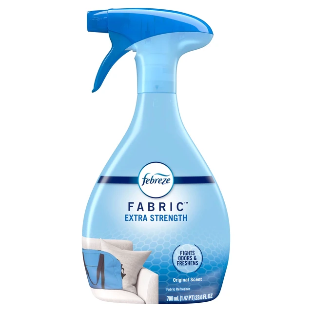 Alt view image 4 of 7 - Febreze Extra Strength Fabric Spray, Air Freshener, Odor-Fighting Refresher, Sneaker Balls Alternative, Couch Cleaner, Linen Spray, Multi-Use, 23.6 fl oz