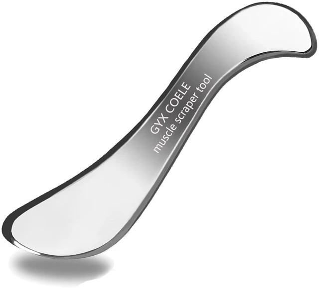 Main image of 304 Stainless Steel IASTM Scraping Massage Tool, Gua Sha Muscle Scraper for Soft Tissue Mobilization (S1)
