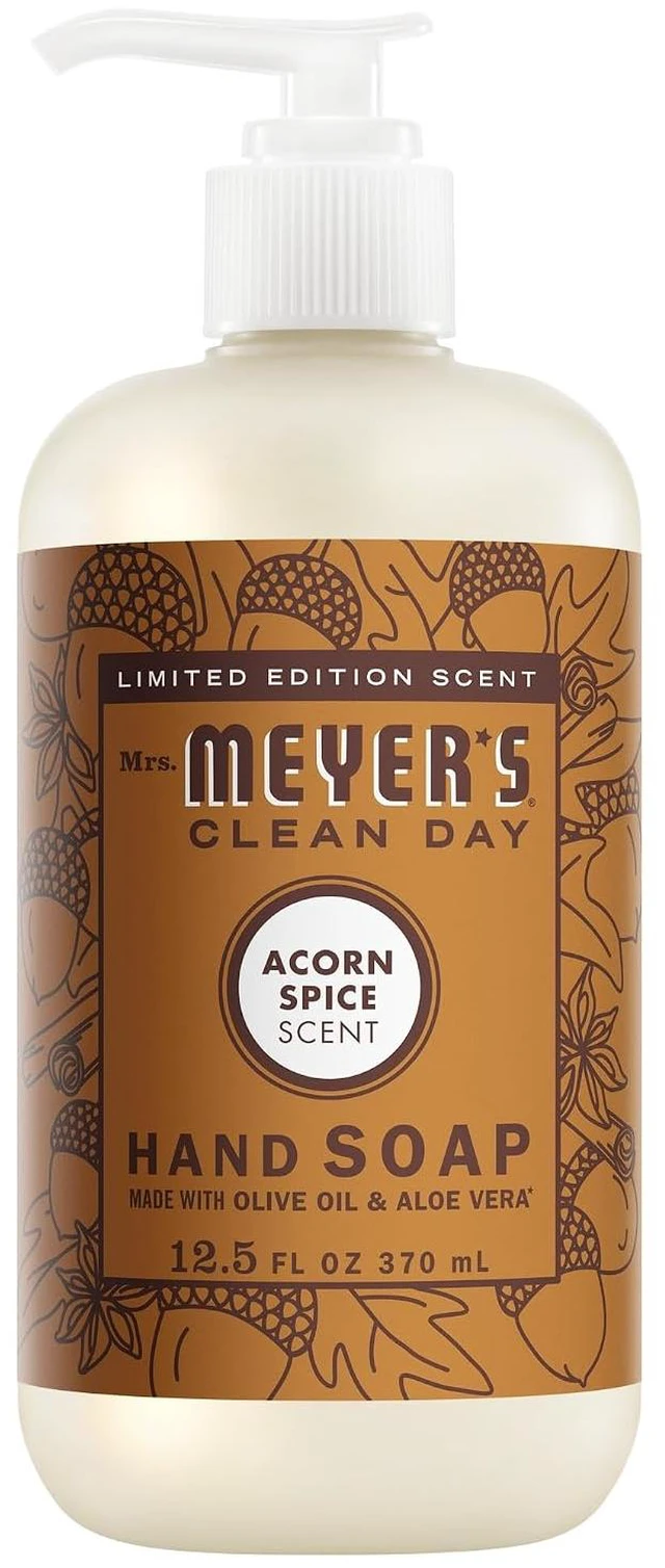 Main image of Mrs. Meyer's Clean Day Hand Soap, Acorn Spice Scent, 12.5 fl oz