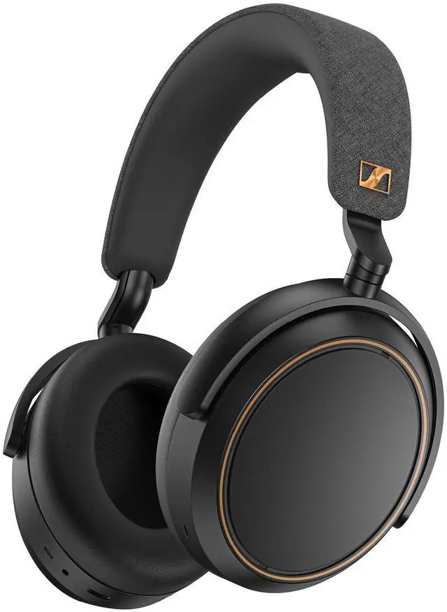 Main image of Consumer Audio Momentum 4 Wireless Headphones - Bluetooth Headset for Crystal-Clear Calls with Adaptive Noise Cancellation, 60h Battery Life, Lightweight Folding Design - Black/Copper