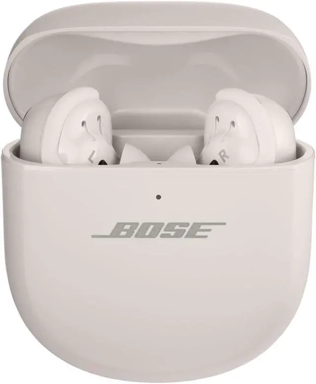 Alt view image 5 of 6 - QuietComfort Ultra Bluetooth Earbuds, Wireless Earbuds with Spatial Audio and World-Class Active Noise Cancellation, Deep Bass, Up to 6 Hours of Playtime, White Smoke