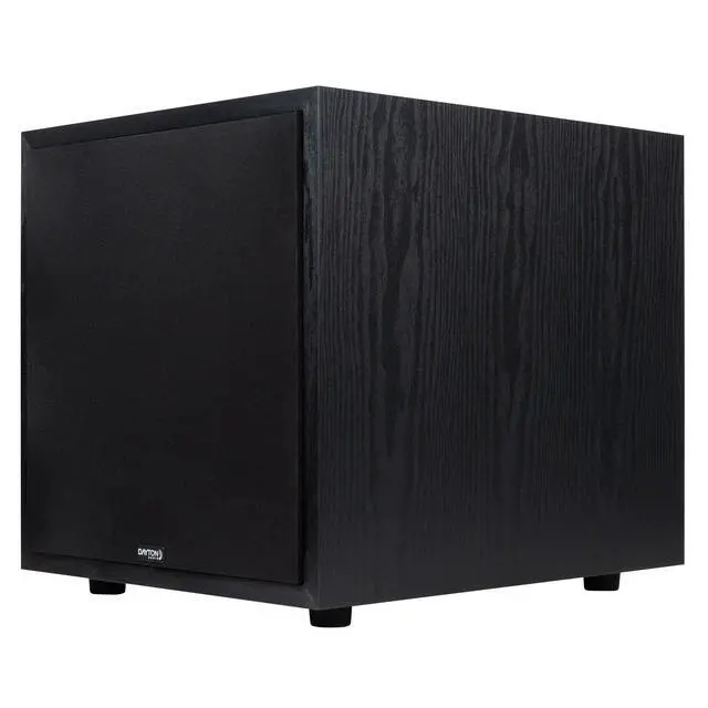 Alt view image 6 of 6 - Classic CS1200 12" 200W Powered Subwoofer with Class-D Amplifier, Deep Bass and Clean Design for Home Theater & Music Black