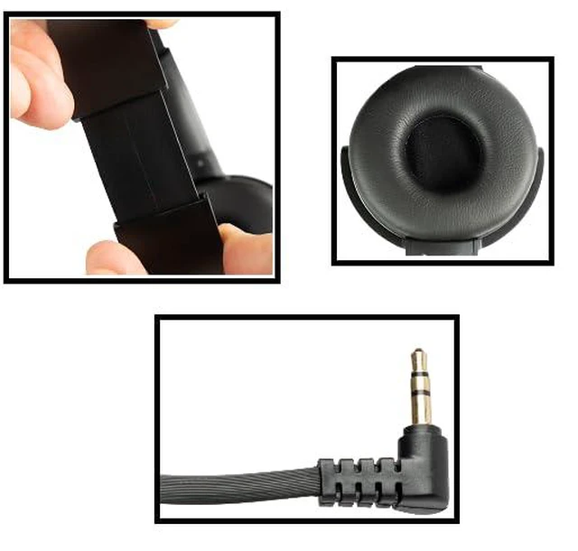 Alt view image 6 of 6 - Bulk Headphones for Classroom, 12 Pack Durable Wired School Headphones for Students. Teacher Must Haves Supplies from Elementary to College (Black Color)