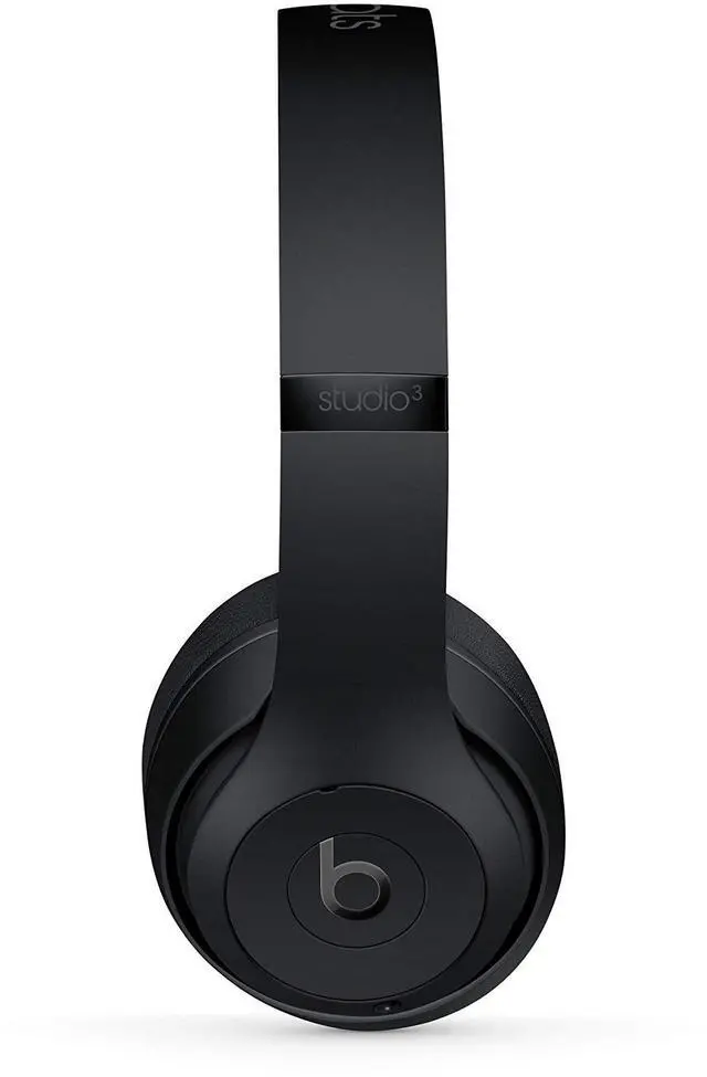 Alt view image 2 of 6 - Studio3 Wireless Noise Cancelling Over-Ear Headphones - Apple W1 Headphone Chip, Class 1 Bluetooth, Active Noise Cancelling, 22 Hours of Listening Time - Matte Black (Previous Model)
