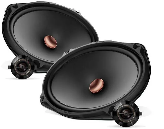 Main image of D-Series TS-D69C 6" x 9" 2-Way Component Car Speakers 330W Max | High Performance Speakers, Ideal Factory Upgrade, Crisp Highs + Clear Vocals, Add an Amp for Even Better Performance