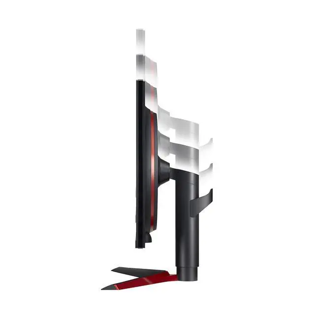 Alt view image 4 of 7 - 27GL83A-B 27-Inch Ultragear QHD 2560 x 1440 IPS Gaming Monitor, 144Hz, 1ms (GtG), NVIDIA G-SYNC, AMD FreeSync, HDR10, HDMI, DisplayPort, Tilt/Height/Pivot Adjustable Stand, Black