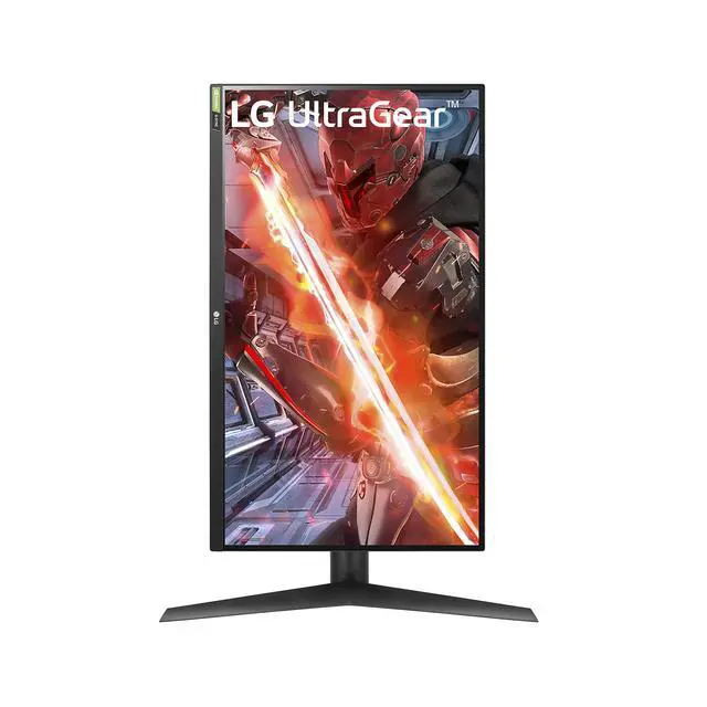 Alt view image 6 of 7 - 27GL83A-B 27-Inch Ultragear QHD 2560 x 1440 IPS Gaming Monitor, 144Hz, 1ms (GtG), NVIDIA G-SYNC, AMD FreeSync, HDR10, HDMI, DisplayPort, Tilt/Height/Pivot Adjustable Stand, Black