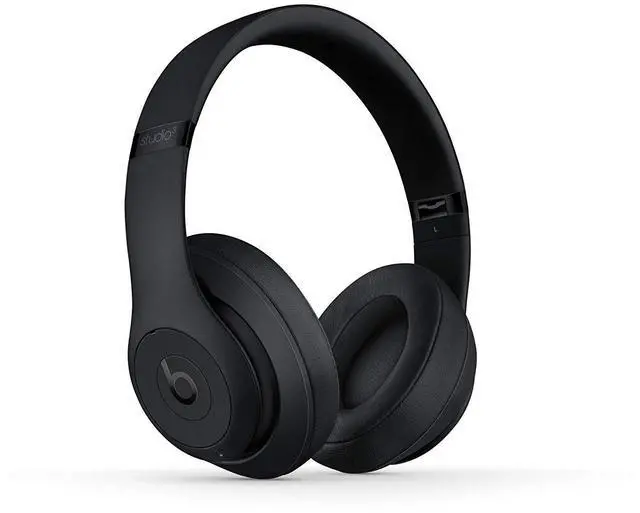 Alt view image 5 of 6 - Studio3 Wireless Noise Cancelling Over-Ear Headphones - Apple W1 Headphone Chip, Class 1 Bluetooth, Active Noise Cancelling, 22 Hours of Listening Time - Matte Black (Previous Model)