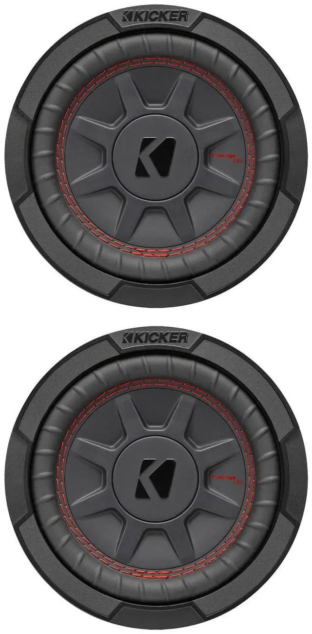 Main image of 6.75" 300 Watt Peak Power 4-Ohm DVC Car Audio Subwoofer (Pair)