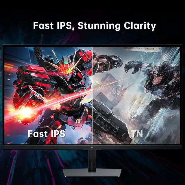 Alt view image 3 of 6 - 24.5 Inch 400Hz Gaming Monitor, 240Hz Monitor 1080P, Fast IPS, H25X7 | Adaptive Sync w/ 1ms, HDR 400, 128%sRGB, HDMI DisplayPort, 360Hz Monitors for Gamer, Tilt Adjustable, Eye Care, VESA Mount