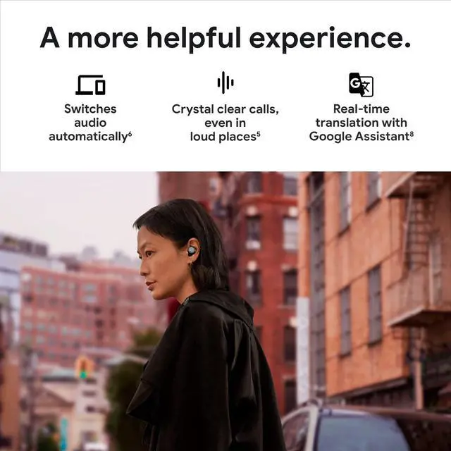 Alt view image 6 of 7 - Pixel Buds Pro - Noise Canceling Earbuds - Up to 31 Hour Battery Life with Charging Case- Bluetooth Headphones - Compatible with Android - Lemongrass