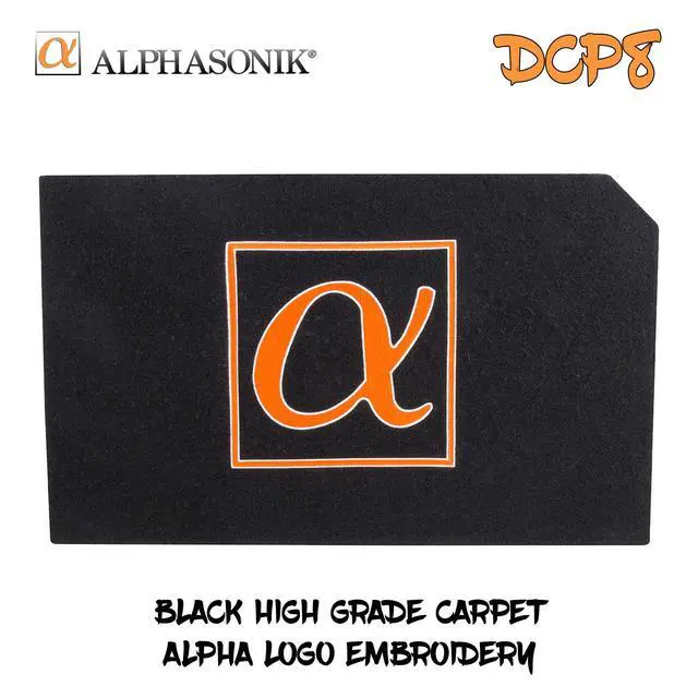 Alt view image 6 of 7 - Dynamis DCP8 8 inch 1000 Watts 4-Ohm Shallow Mount Flat Enclosed Sub woofer in Ported Vented Box for Tight Spaces in Cars and Trucks, Slim Thin Loaded Subwoofer Custom Port Bass Enclosure