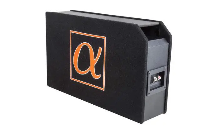Alt view image 5 of 7 - Dynamis DCP8 8 inch 1000 Watts 4-Ohm Shallow Mount Flat Enclosed Sub woofer in Ported Vented Box for Tight Spaces in Cars and Trucks, Slim Thin Loaded Subwoofer Custom Port Bass Enclosure