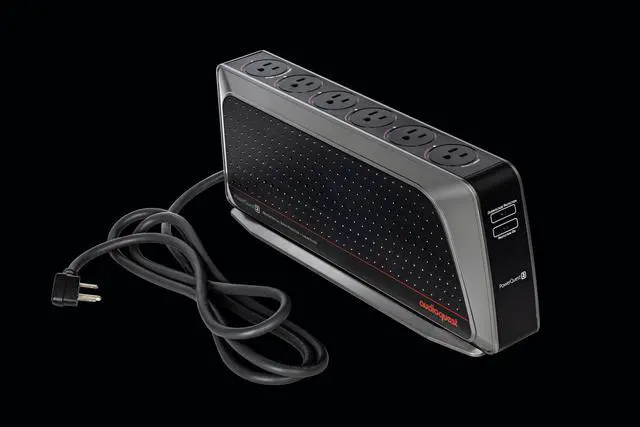 Alt view image 3 of 3 - PowerQuest 2 6Outlet Surge Protector (PQ2) Metal