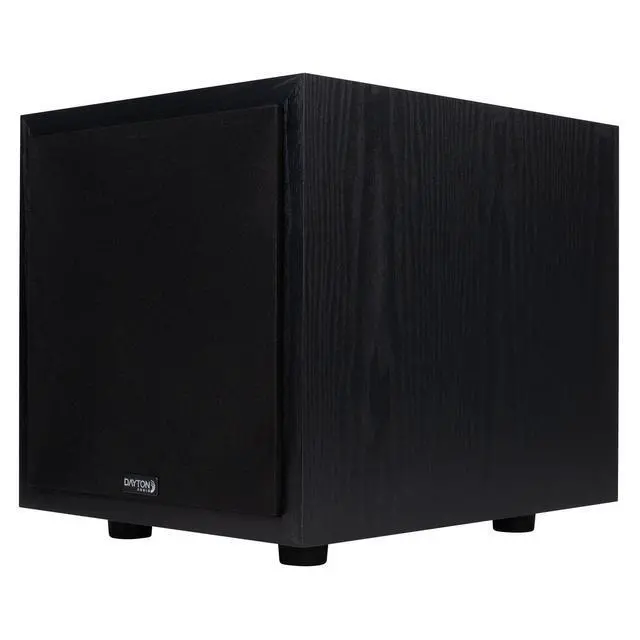 Alt view image 6 of 6 - Classic CS800 8" 150W Powered Subwoofer with Class-D Amplifier, Deep Bass and Clean Design for Home Theater & Music Black
