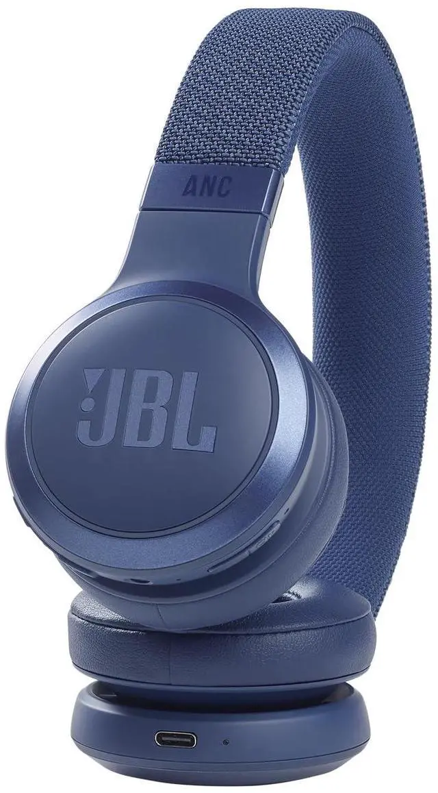 Alt view image 3 of 5 - Live 460NC - On-Ear Nc Headphones - Blue | Signature Sound, Keep the noise out, or in You choose, Get help just by using your voice