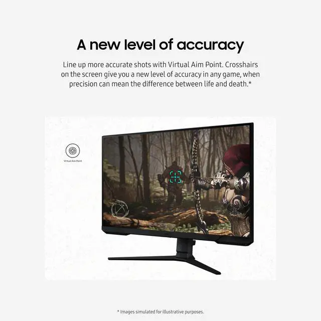 Alt view image 4 of 4 - 27" Odyssey G3 (G30D) Series FHD Gaming Monitor | 1ms, 180Hz, AMD FreeSync, Adjustable Stand, Black Equalizer, Virtual Aim Point, Eye Saver Mode, Flicker-Free, LS27DG302ENXZA
