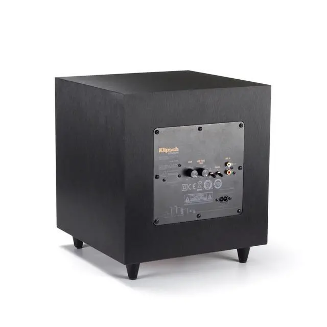Alt view image 2 of 4 - Reference R-8SW Surround Subwoofer, 150 Watts Peak Power (Brushed Black Vinyl, 8-Inch)