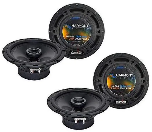 Main image of Fits BMW X5 2000-2013 Factory Speaker Replacement Package | Pair of 6.5 Inch 300W Coax Drivers, Direct Drop-In Mounting for Front Door Panels, Crisp Clear Sound, Easy Upgrade Install
