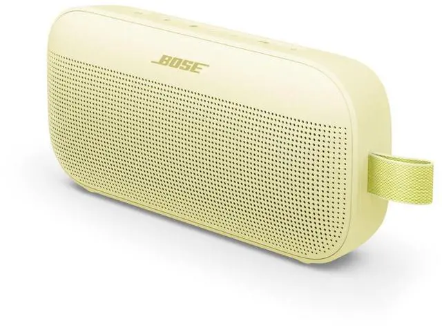 Main image of SoundLink Flex Bluetooth Speaker (2nd Gen) - Portable Outdoor Speaker with Hi-Fi Audio, Waterproof and Dustproof, USB-C, Up to 12 Hours Battery Life, Citrus Yellow - Limited Edition Color