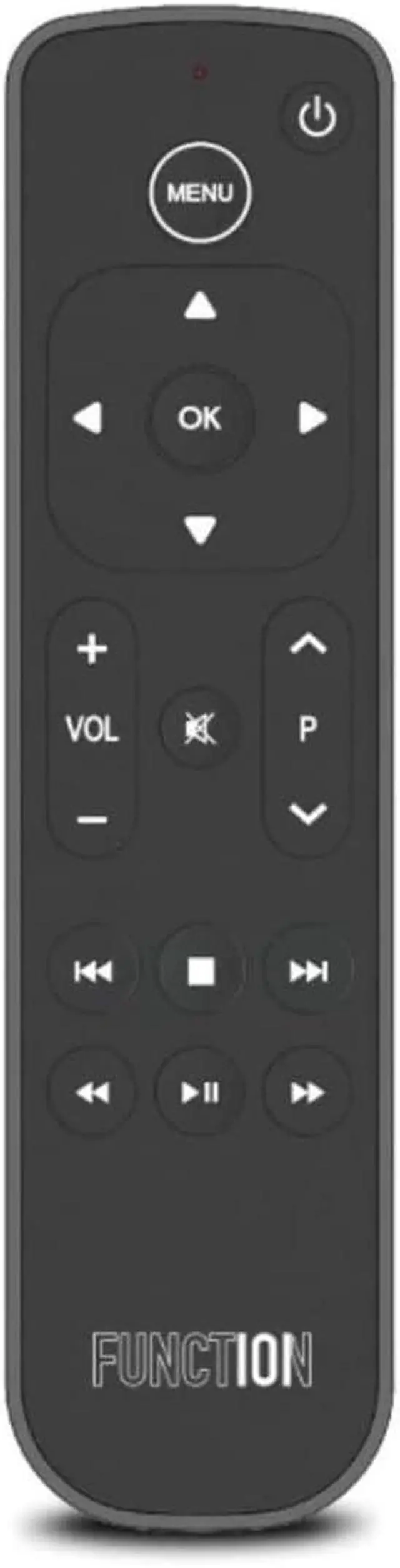 Alt view image 6 of 6 - Button Remote for Apple TV (Bluetooth) - 5 Pack | Compatible with Apple TV 4K & HD | Non-Siri, No Voice Control | No Apple TV Line of Sight Required | 2 AAA Batteries Included