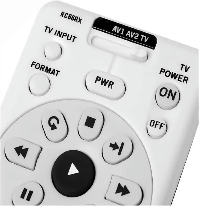 Alt view image 3 of 6 - 4 Pack Buck AT&T DirecTV RC66RX IR/RF Universal Programmable Remote Control DirecTV Remote Control Replacement for R16, R22, H21, H22, H23, H24, HR21, HR22, HR23, HR24, HR34, and C31 Receiver