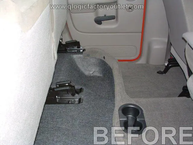 Main image of DODGE DQC110D RAM QUAD CAB Q-Logic Custom Subwoofer Enclosure UNLOADED for 1-10-Inch Sub