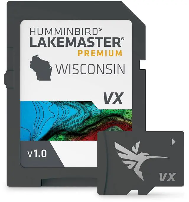 Main image of LakeMaster Premium Map SD Card for Fish Finders