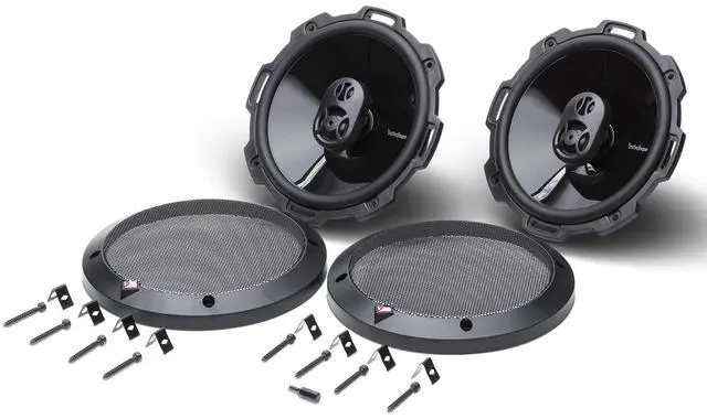 Alt view image 4 of 7 - P1675 Punch 6.75" 3-Way Coaxial Full Range Speakers (Pair)