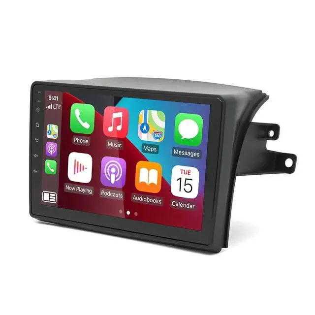 Alt view image 3 of 7 - Android Radio for Toyota Sienna 2004-2010 with Wireless Carplay/Android Auto, Car Radio Stereo 9 Inch Touch Screen for Corolla with GPS Navigation/Bluetooth/Backup Camera 2+32G