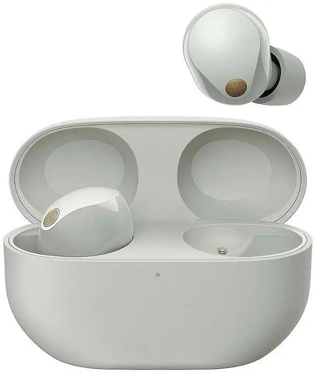 Main image of WF-1000XM5 The Best Noise Cancelling True Wireless Earbuds, Silver | with Alexa built in