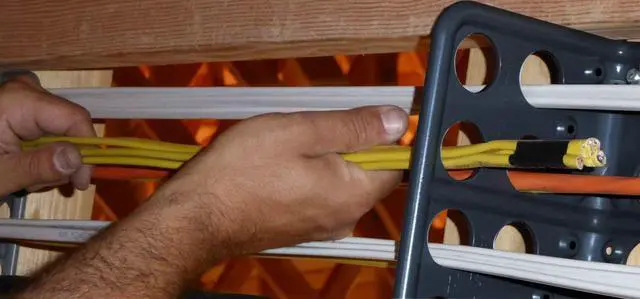 Alt view image 3 of 6 - H2 Homer Helpers (Box of 15) | UL Listed Rough-in labor saving install electrical cable, cord, wire management, bracket that eliminates the need for staples or cable stackers. professional, & tidy