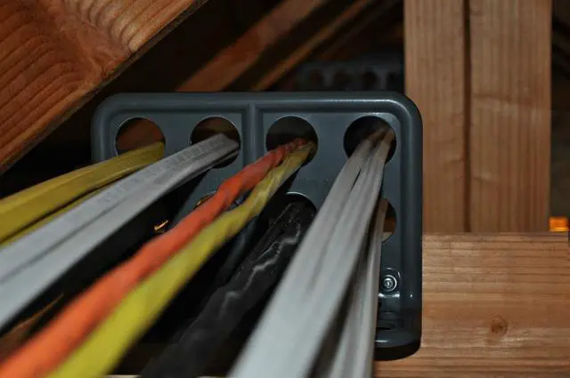 Alt view image 5 of 6 - H2 Homer Helpers (Box of 15) | UL Listed Rough-in labor saving install electrical cable, cord, wire management, bracket that eliminates the need for staples or cable stackers. professional, & tidy