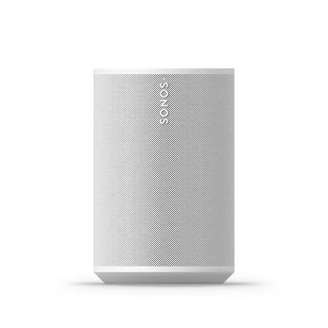 Alt view image 2 of 6 - Era 100 - White - Wireless, Alexa Enabled Smart Speaker | WiFi | Bluetooth | Pair for Stereo or Surround | 47% faster processor | Next-gen dual-tweeter acoustic architecture