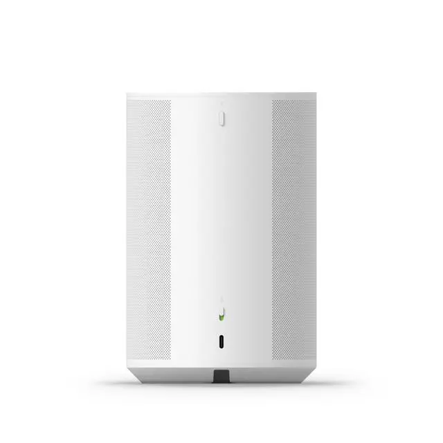 Alt view image 5 of 6 - Era 100 - White - Wireless, Alexa Enabled Smart Speaker | WiFi | Bluetooth | Pair for Stereo or Surround | 47% faster processor | Next-gen dual-tweeter acoustic architecture