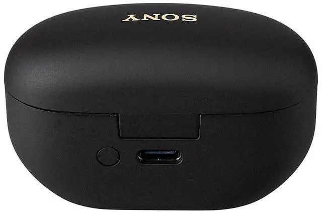 Alt view image 3 of 7 - WF-1000XM5 True Wireless Noise Canceling Earbuds (Black) Hi-Res Audio, Bluetooth 5.3, Adaptive ANC, Built-in Microphone with Goby Labs Cleaner and Microfiber Cloth Bundle
