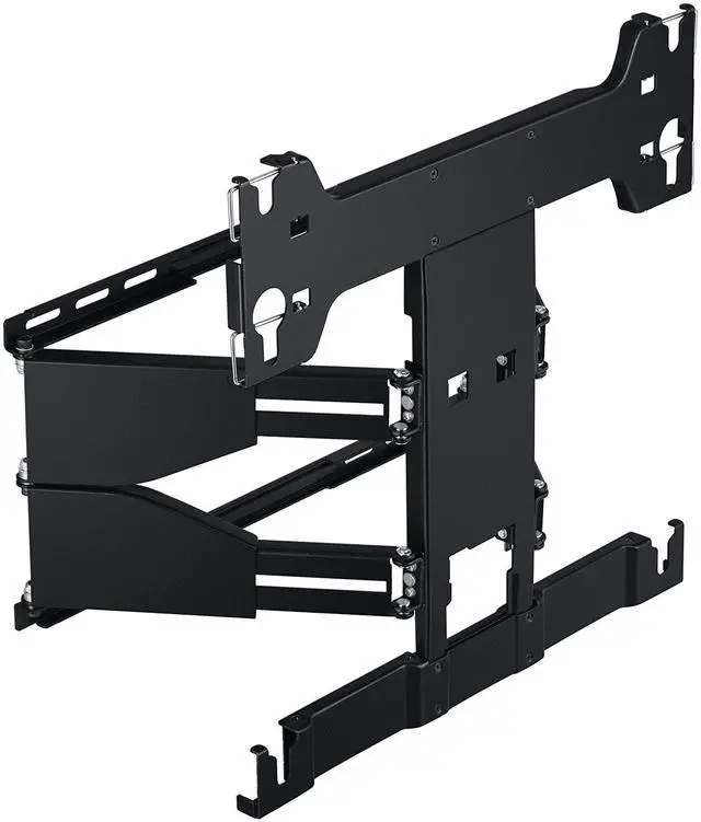 Alt view image 3 of 6 - Full Motion Slim TV Wall Mount, Fits 56- 75 TVs, Minimizes TV-to-Wall Gap, Adjustable Left and Right, Tilt and Swivel, VESA 400x300-400x400, Black (WMN-B16FB/ZA, 2022 Model)