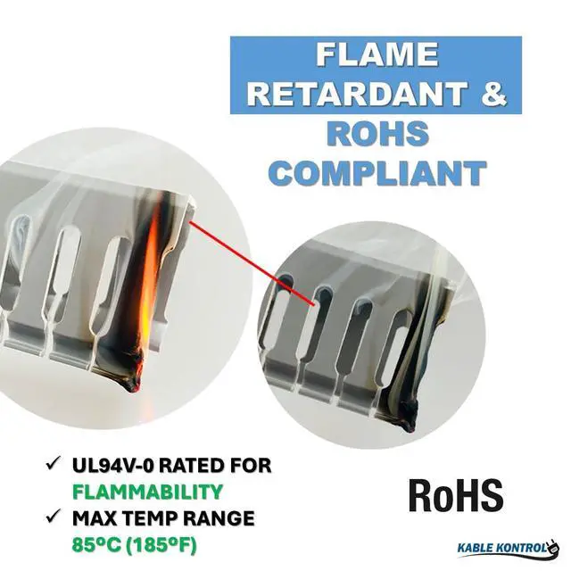 Alt view image 5 of 7 - Wire Duct Open Slot Cable Raceway - 1 Width x 1 Height - 6.5 feet Long - 16 Pcs/Pack Gray PVC Wiring Trough Wire Cover Cord Hider for Under Desk Industrial Cable Management