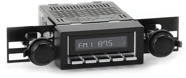 Main image of RetroRadio Compatible with 1970-81 Pontiac Firebird Features Include Bluetooth, AUX, AM/FM LAC-M1-216-217-33-93PT