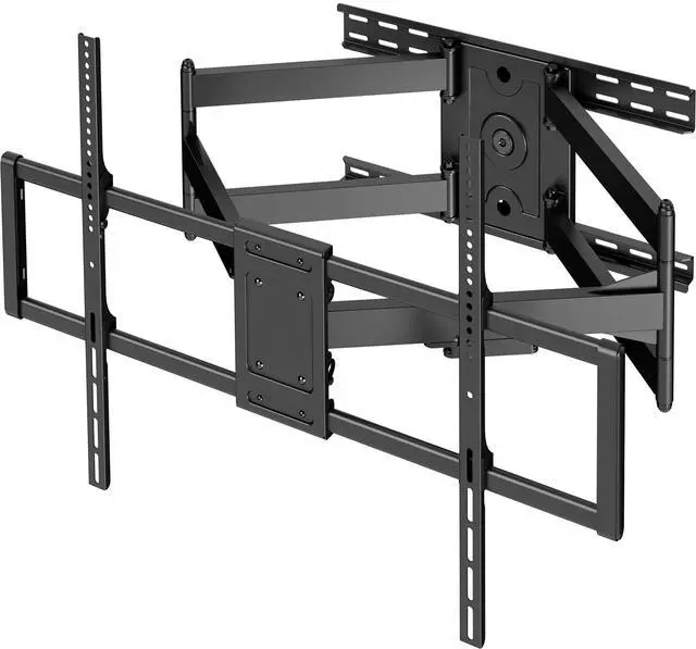 Main image of 60 to 120 inch Large Screen Heavy Duty TV Wall Mount for LCD LED Flat and Curved Screens, Long Arm Articulating Swivel Mount, Max VESA 900x600mm, Black, MOUNT-VW120L