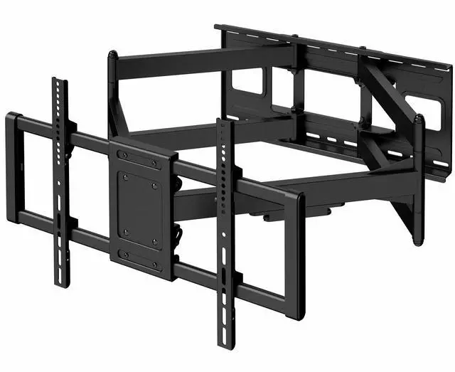 Main image of Heavy Duty 43 to 85 inch Large Screen TV Articulating Wall Mount for LCD LED Flat and Curved Screens, Extra Extended Long Arm Swivel Mount, Max VESA 600x400mm, Black, MOUNT-VW085L
