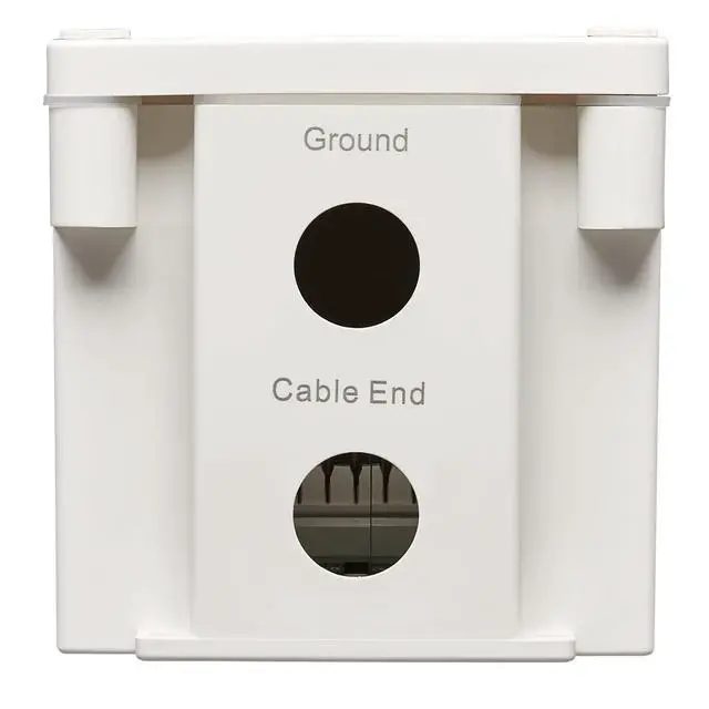 Alt view image 4 of 7 - Outdoor in-Line Power Over Ethernet PoE Surge Protector, Cat5e Cat6 & Cat6a, Up to 1 Gigabit per Second, 110 Punch Down, IP68 Dust & Water Resistant, (B110-SP-CAT-OD2)
