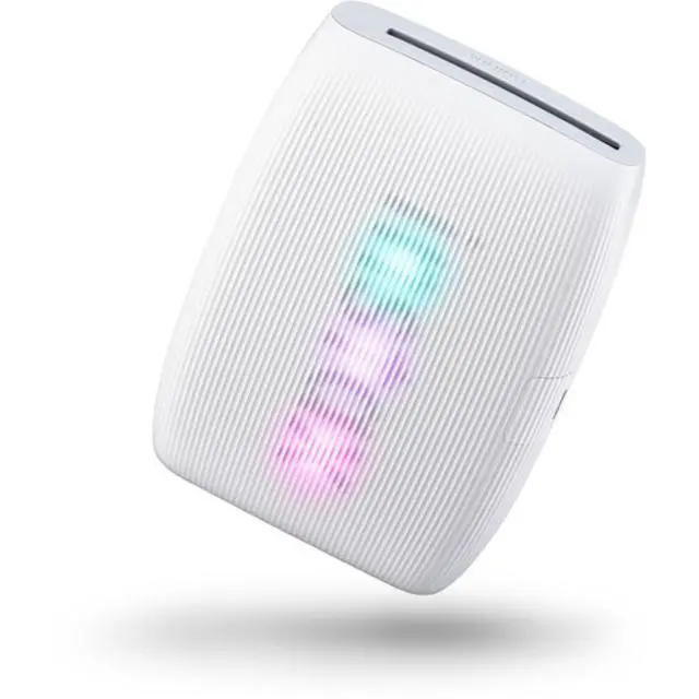 Alt view image 3 of 7 - INSTAX Mini Link 3 Smartphone Printer | Clay White Bundled INSTAX Mini Instant Film | 20 Exposures + Microfiber Cleaning Cloth (3 Items)